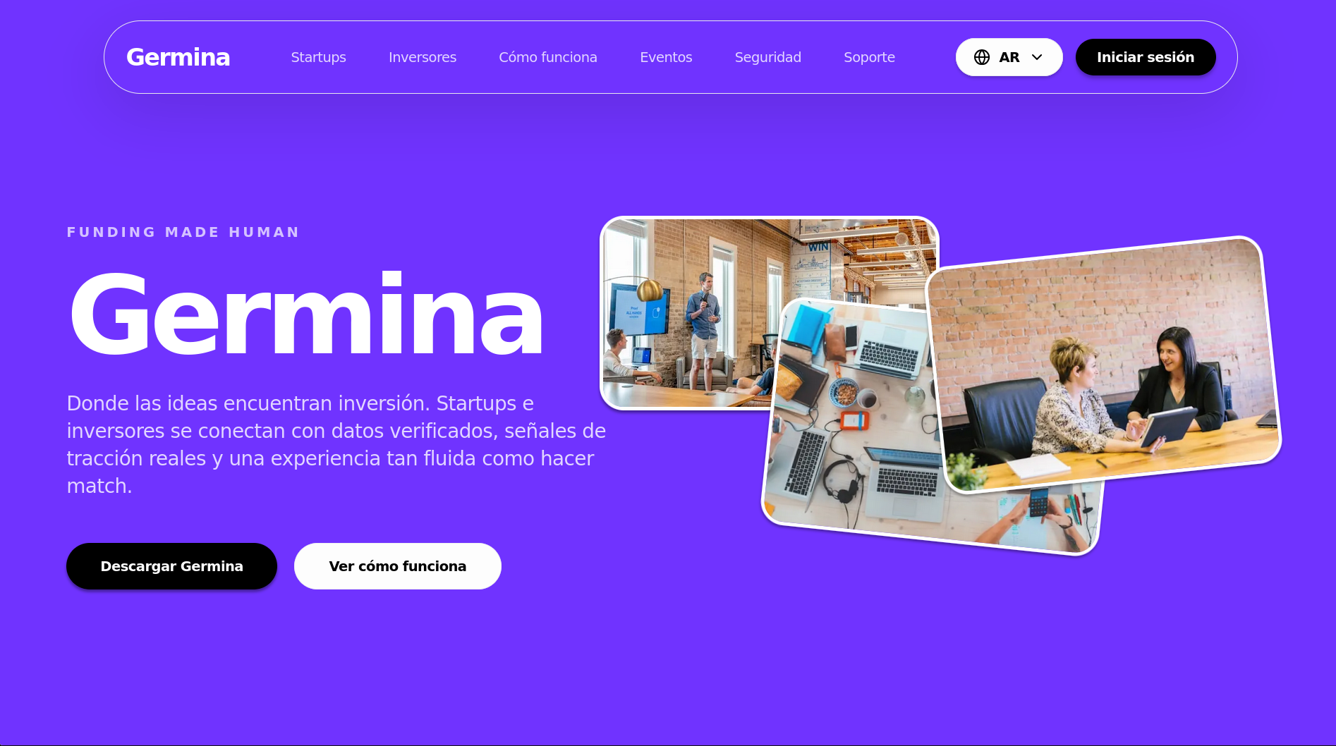 Germina project screenshot